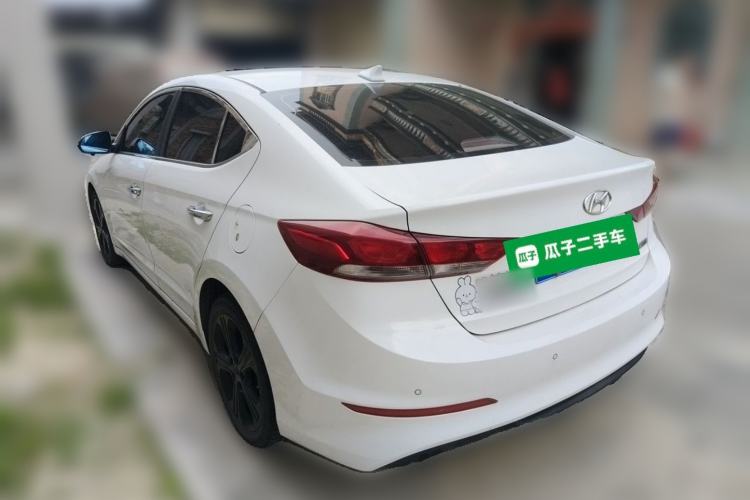 Used Hyundai Elantra (6th Generation / Lingdong) 2018 1.4T Dual-Clutch Xuan Dong · Dynamic Edition Rear Left 45 Deg