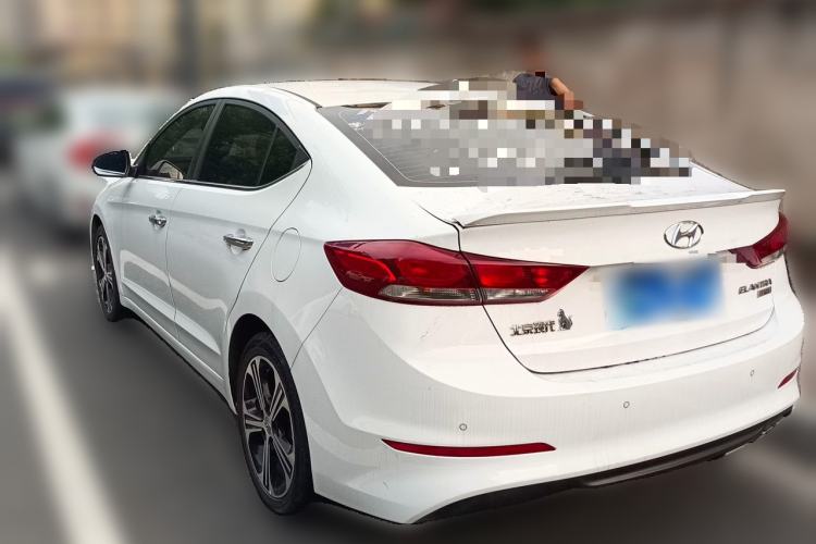 Used Hyundai Elantra (6th Generation / Lingdong) 2018 1.4T Dual-Clutch Xuan Dong · Dynamic Edition Rear Left 45 Deg