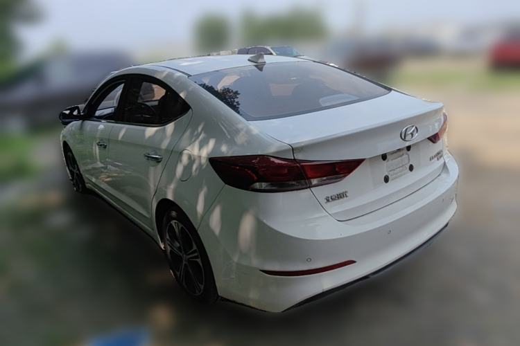 Used Hyundai Elantra (6th Generation / Lingdong) 2018 1.4T Dual-Clutch Xuan Dong · Dynamic Edition Rear Left 45 Deg
