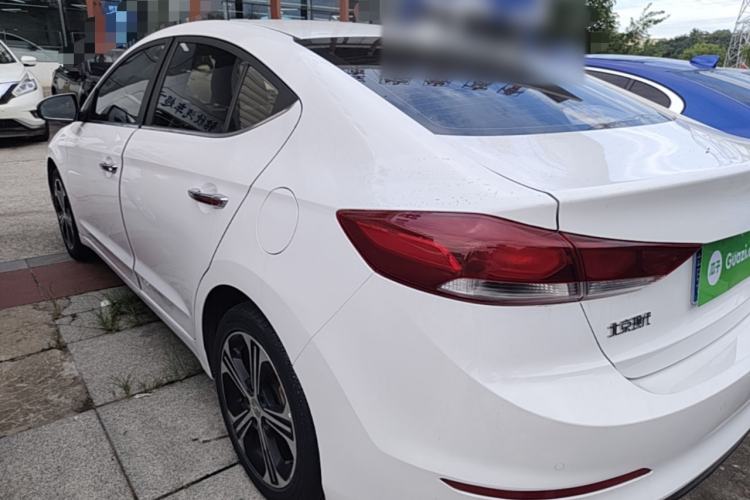 Used Hyundai Elantra (6th Generation / Lingdong) 2018 1.4T Dual-Clutch Xuan Dong · Dynamic Edition Rear Left 45 Deg