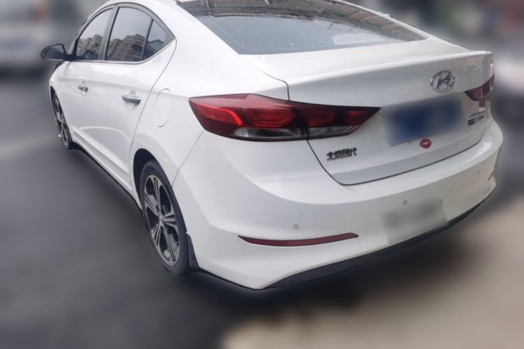 Used Hyundai Elantra (6th Generation / Lingdong) 2018 1.4T Dual-Clutch Xuan Dong · Dynamic Edition Rear Left 45 Deg