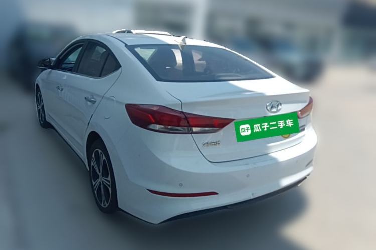 Used Hyundai Elantra (6th Generation / Lingdong) 2018 1.4T Dual-Clutch Xuan Dong · Dynamic Edition Rear Left 45 Deg