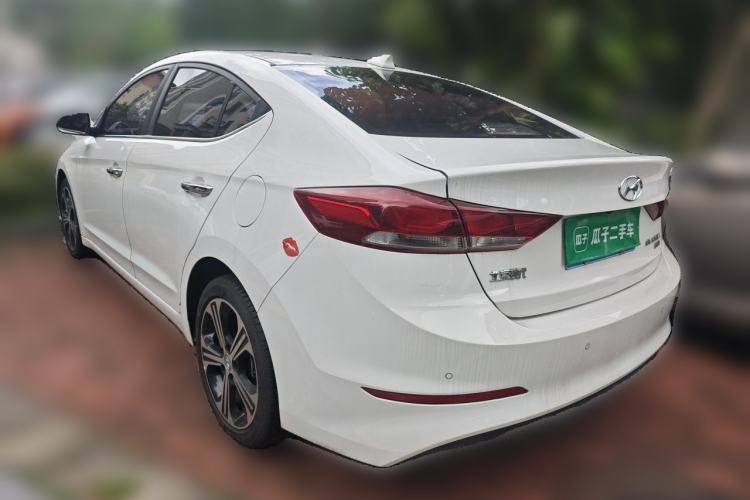 Used Hyundai Elantra (6th Generation / Lingdong) 2018 1.4T Dual-Clutch Xuan Dong · Dynamic Edition Rear Left 45 Deg