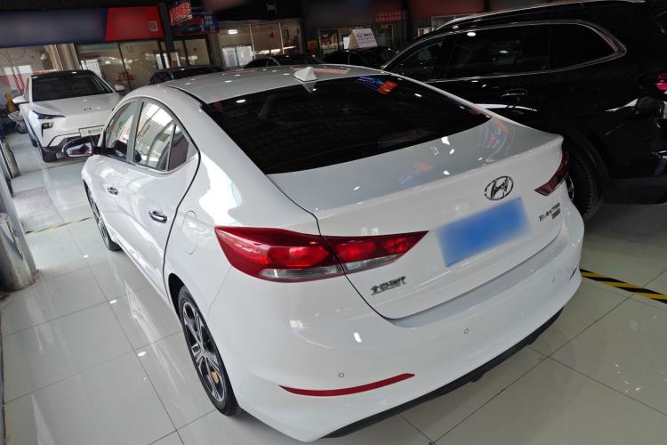 Used Hyundai Elantra (6th Generation / Lingdong) 2018 1.4T Dual-Clutch Xuan Dong · Dynamic Edition Rear Left 45 Deg