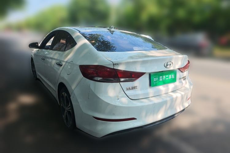 Used Hyundai Elantra (6th Generation / Lingdong) 2018 1.4T Dual-Clutch Xuan Dong · Dynamic Edition Rear Left 45 Deg