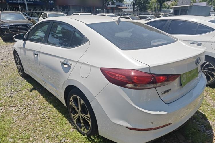 Used Hyundai Elantra (6th Generation / Lingdong) 2018 1.4T Dual-Clutch Xuan Dong · Dynamic Edition Rear Left 45 Deg
