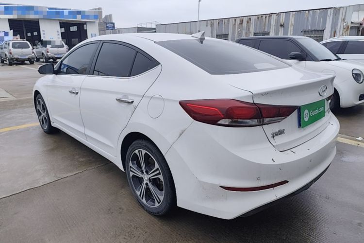 Used Hyundai Elantra (6th Generation / Lingdong) 2018 1.4T Dual-Clutch Xuan Dong · Dynamic Edition Rear Left 45 Deg