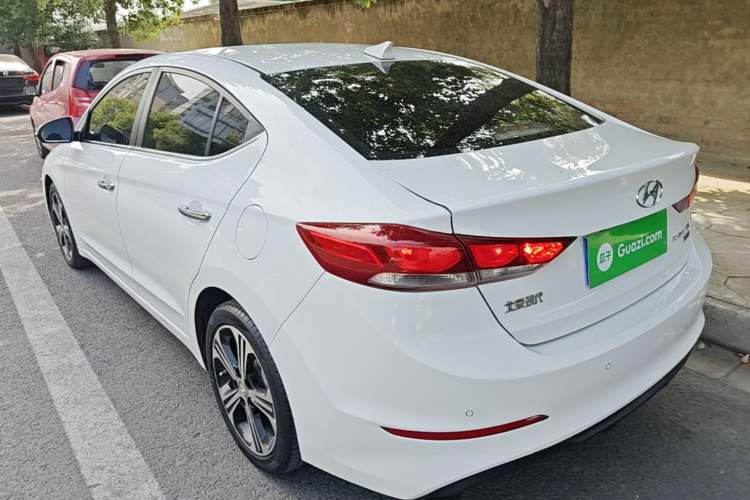 Used Hyundai Elantra (6th Generation / Lingdong) 2018 1.4T Dual-Clutch Xuan Dong · Dynamic Edition Rear Left 45 Deg