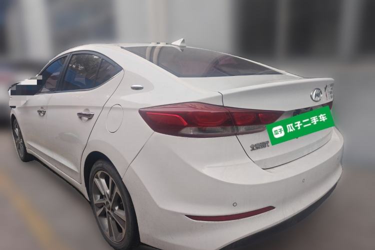 Used Hyundai Elantra (6th Generation / Lingdong) 2018 1.6L Automatic 15th Anniversary Special Edition Rear Left 45 Deg