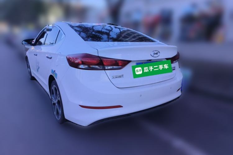 Used Hyundai Elantra (6th Generation / Lingdong) 2018 1.4T Dual-Clutch Xuan Dong · Dynamic Edition Rear Left 45 Deg