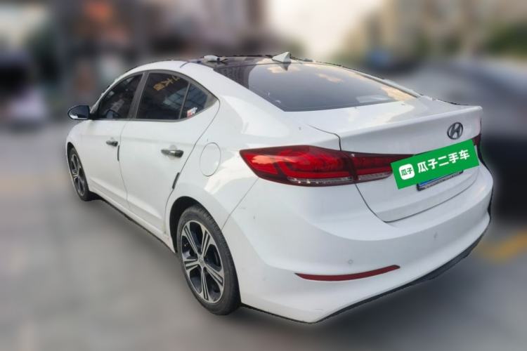 Used Hyundai Elantra (6th Generation / Lingdong) 2018 1.4T Dual-Clutch Xuan Dong · Dynamic Edition Rear Left 45 Deg
