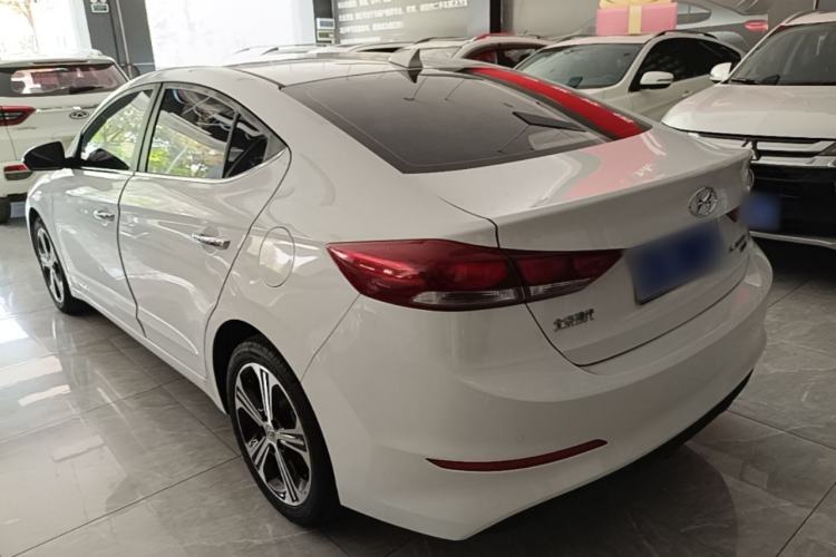 Used Hyundai Elantra (6th Generation / Lingdong) 2018 1.4T Dual-Clutch Xuan Dong · Dynamic Edition Rear Left 45 Deg