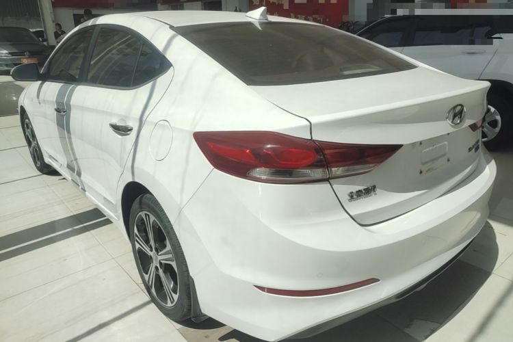 Used Hyundai Elantra (6th Generation / Lingdong) 2018 1.4T Dual-Clutch Xuan Dong · Dynamic Edition Rear Left 45 Deg