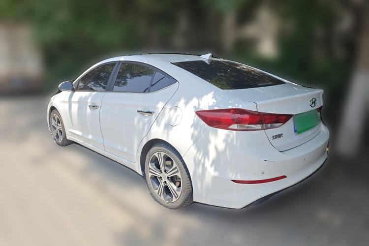Used Hyundai Elantra (6th Generation / Lingdong) 2018 1.4T Dual-Clutch Xuan Dong · Dynamic Edition Rear Left 45 Deg