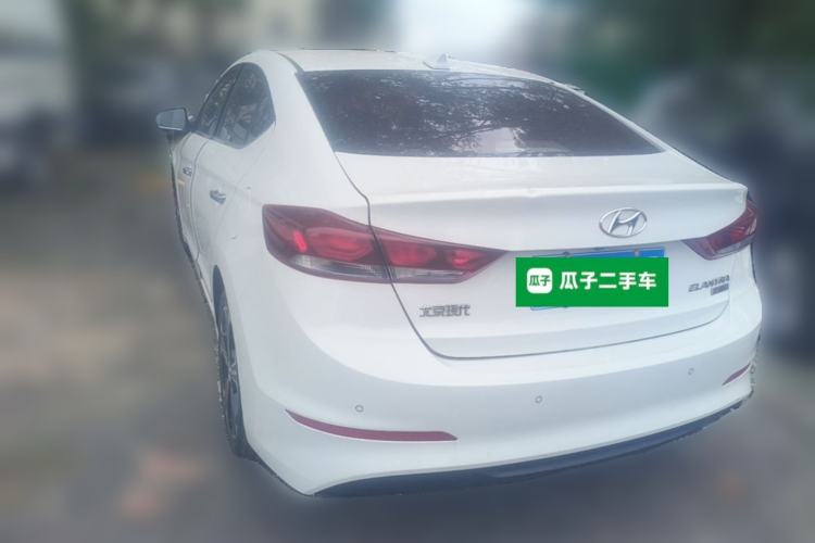 Used Hyundai Elantra (6th Generation / Lingdong) 2018 1.4T Dual-Clutch Xuan Dong · Dynamic Edition Rear Left 45 Deg