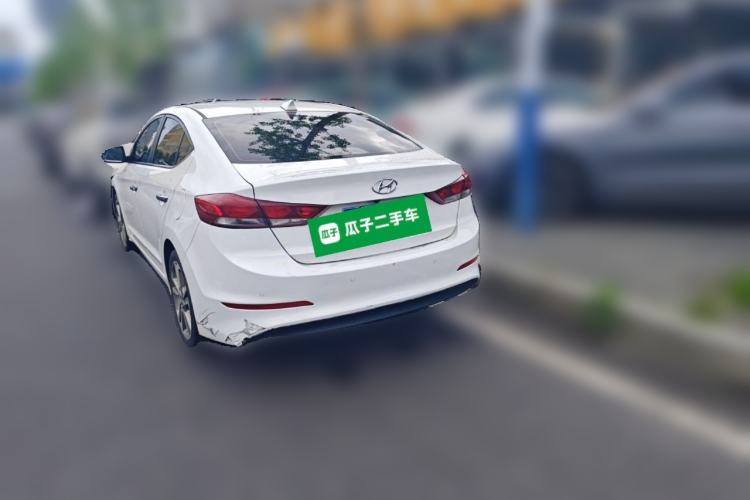 Used Hyundai Elantra (6th Generation / Lingdong) 2018 1.6L Automatic 15th Anniversary Special Edition Rear Left 45 Deg