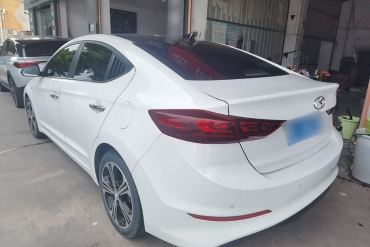 Used Hyundai Elantra (6th Generation / Lingdong) 2018 1.4T Dual-Clutch Xuan Dong · Dynamic Edition Rear Left 45 Deg