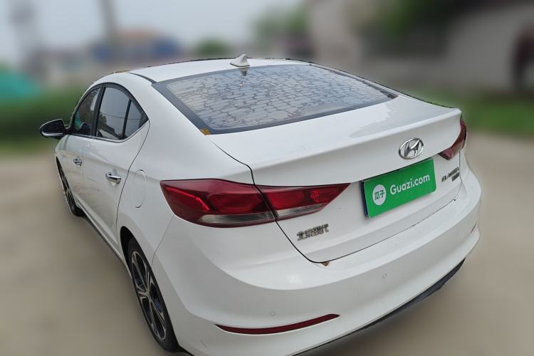Used Hyundai Elantra (6th Generation / Lingdong) 2018 1.4T Dual-Clutch Xuan Dong · Dynamic Edition Rear Left 45 Deg