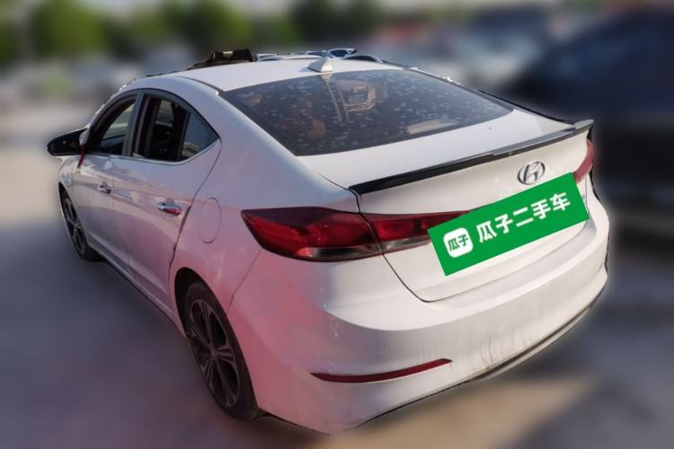 Used Hyundai Elantra (6th Generation / Lingdong) 2018 1.4T Dual-Clutch Xuan Dong · Dynamic Edition Rear Left 45 Deg