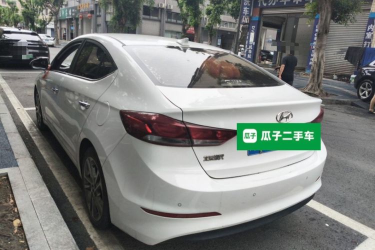 Used Hyundai Elantra (6th Generation / Lingdong) 2018 1.6L Automatic 15th Anniversary Special Edition Rear Left 45 Deg