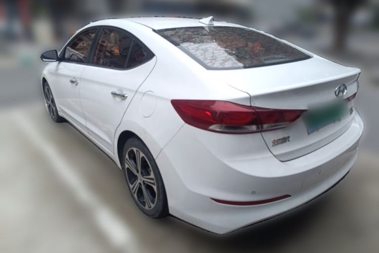 Used Hyundai Elantra (6th Generation / Lingdong) 2018 1.4T Dual-Clutch Xuan Dong · Dynamic Edition Rear Left 45 Deg