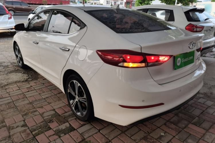 Used Hyundai Elantra (6th Generation / Lingdong) 2018 1.4T Dual-Clutch Xuan Dong · Dynamic Edition Rear Left 45 Deg