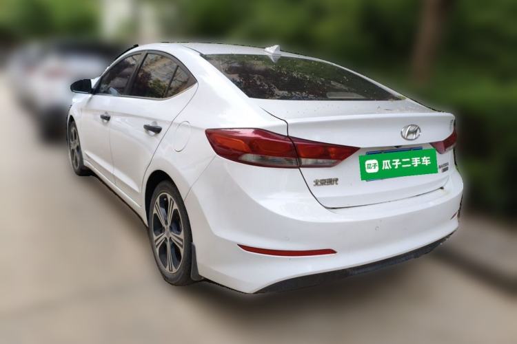 Used Hyundai Elantra (6th Generation / Lingdong) 2018 1.4T Dual-Clutch Xuan Dong · Dynamic Edition Rear Left 45 Deg