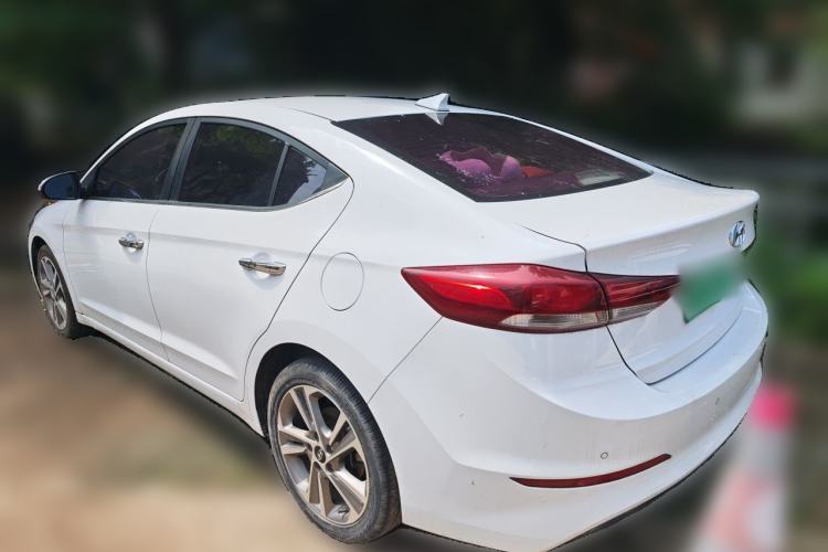 Used Hyundai Elantra (6th Generation / Lingdong) 2018 1.6L Automatic 15th Anniversary Special Edition Rear Left 45 Deg
