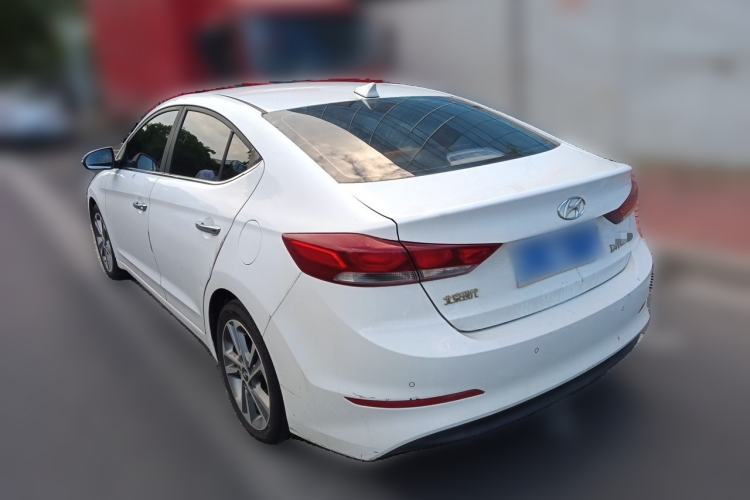 Used Hyundai Elantra (6th Generation / Lingdong) 2018 1.6L Automatic 15th Anniversary Special Edition Rear Left 45 Deg