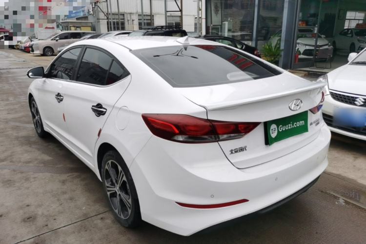 Used Hyundai Elantra (6th Generation / Lingdong) 2018 1.4T Dual-Clutch Xuan Dong · Dynamic Edition Rear Left 45 Deg