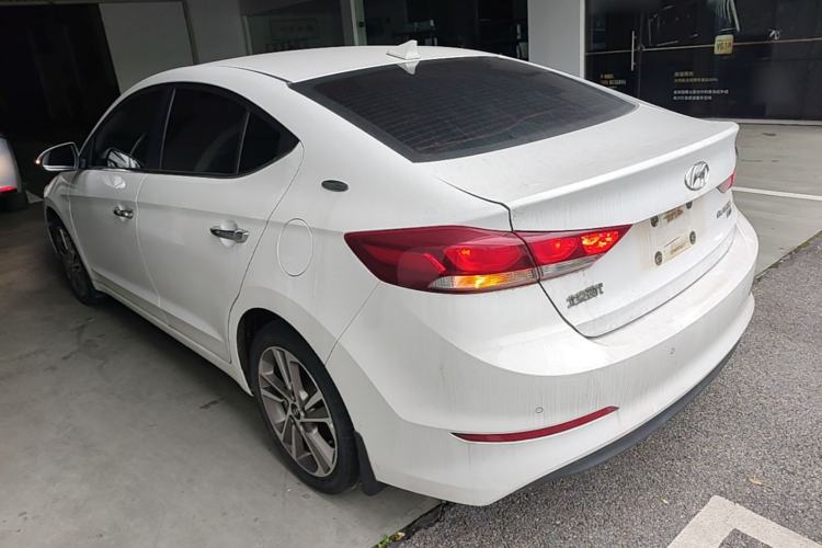 Used Hyundai Elantra (6th Generation / Lingdong) 2018 1.6L Automatic 15th Anniversary Special Edition Rear Left 45 Deg