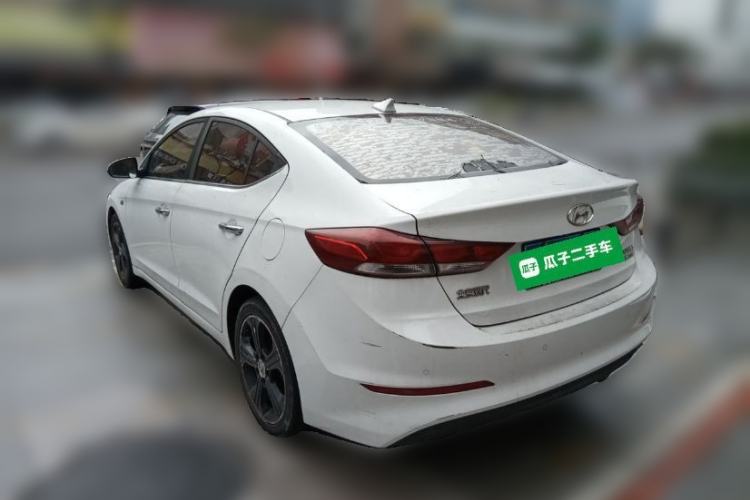 Used Hyundai Elantra (6th Generation / Lingdong) 2018 1.4T Dual-Clutch Xuan Dong · Dynamic Edition Rear Left 45 Deg