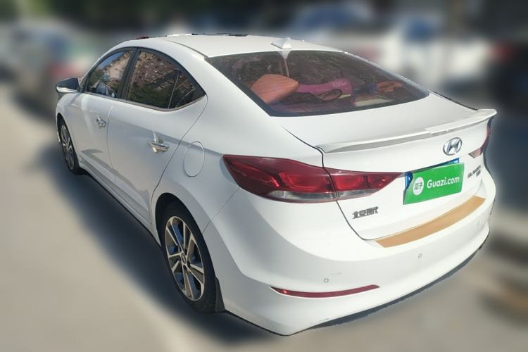 Used Hyundai Elantra (6th Generation / Lingdong) 2018 1.6L Automatic 15th Anniversary Special Edition Rear Left 45 Deg
