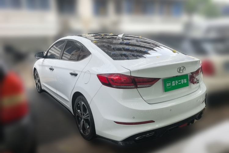 Used Hyundai Elantra (6th Generation / Lingdong) 2018 1.4T Dual-Clutch Xuan Dong · Dynamic Edition Rear Left 45 Deg