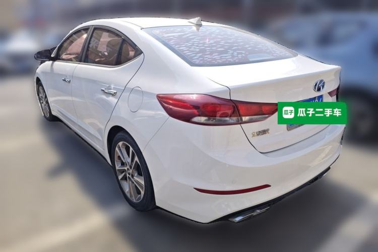 Used Hyundai Elantra (6th Generation / Lingdong) 2018 1.6L Automatic 15th Anniversary Special Edition Rear Left 45 Deg