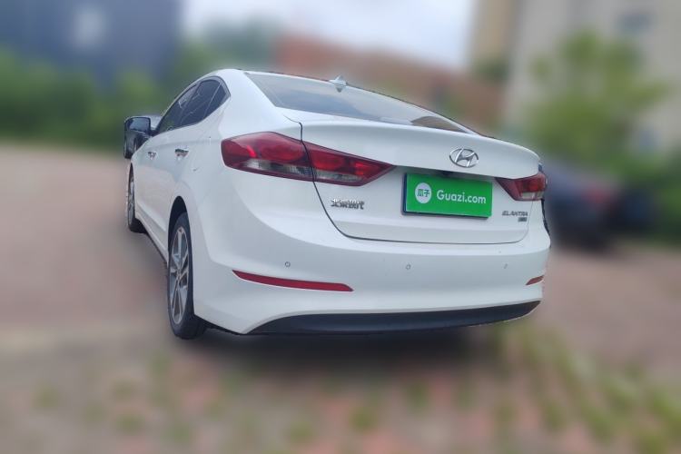 Used Hyundai Elantra (6th Generation / Lingdong) 2018 1.6L Automatic 15th Anniversary Special Edition Rear Left 45 Deg
