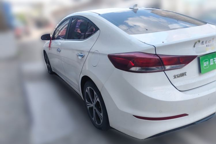 Used Hyundai Elantra (6th Generation / Lingdong) 2018 1.4T Dual-Clutch Xuan Dong · Dynamic Edition Rear Left 45 Deg