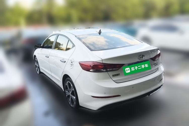 Used Hyundai Elantra (6th Generation / Lingdong) 2018 1.4T Dual-Clutch Xuan Dong · Dynamic Edition Rear Left 45 Deg