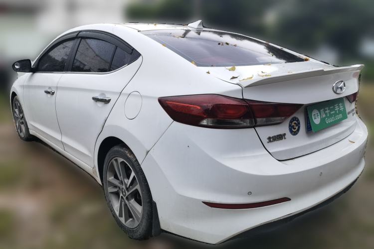 Used Hyundai Elantra (6th Generation / Lingdong) 2018 1.6L Automatic 15th Anniversary Special Edition Rear Left 45 Deg
