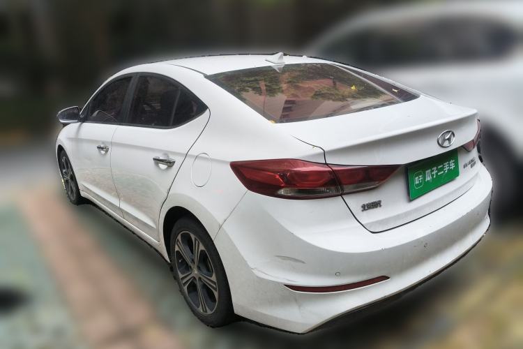 Used Hyundai Elantra (6th Generation / Lingdong) 2018 1.4T Dual-Clutch Xuan Dong · Dynamic Edition Rear Left 45 Deg