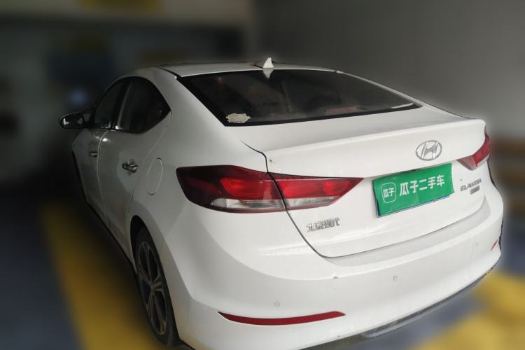 Used Hyundai Elantra (6th Generation / Lingdong) 2018 1.4T Dual-Clutch Xuan Dong · Dynamic Edition Rear Left 45 Deg