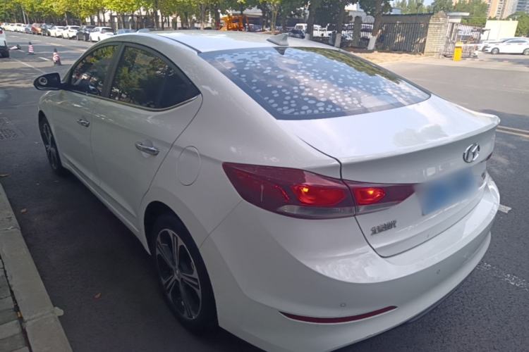 Used Hyundai Elantra (6th Generation / Lingdong) 2018 1.4T Dual-Clutch Xuan Dong · Dynamic Edition Rear Left 45 Deg
