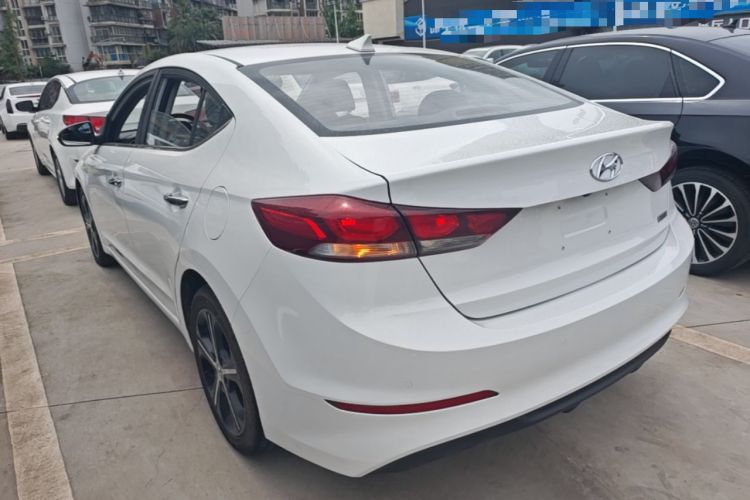 Used Hyundai Elantra (6th Generation / Lingdong) 2018 1.4T Dual-Clutch Xuan Dong · Dynamic Edition Rear Left 45 Deg