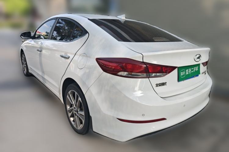 Used Hyundai Elantra (6th Generation / Lingdong) 2018 1.6L Automatic 15th Anniversary Special Edition Rear Left 45 Deg