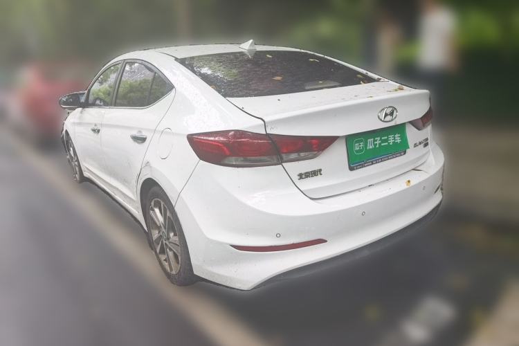 Used Hyundai Elantra (6th Generation / Lingdong) 2018 1.6L Automatic 15th Anniversary Special Edition Rear Left 45 Deg