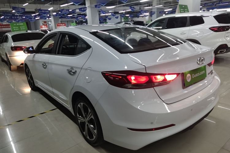 Used Hyundai Elantra (6th Generation / Lingdong) 2018 1.4T Dual-Clutch Xuan Dong · Dynamic Edition Rear Left 45 Deg