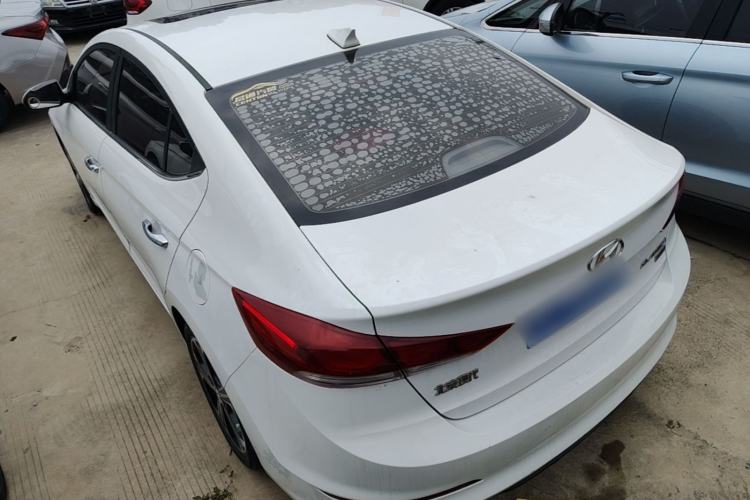 Used Hyundai Elantra (6th Generation / Lingdong) 2018 1.4T Dual-Clutch Xuan Dong · Dynamic Edition Rear Left 45 Deg