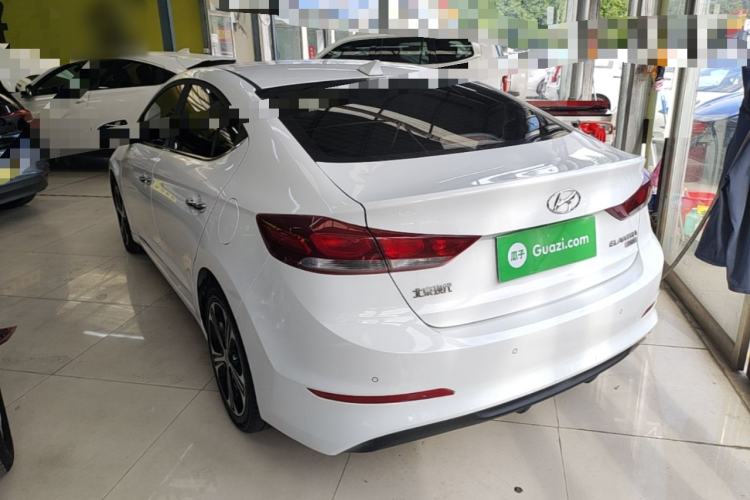 Used Hyundai Elantra (6th Generation / Lingdong) 2018 1.4T Dual-Clutch Xuan Dong · Dynamic Edition Rear Left 45 Deg