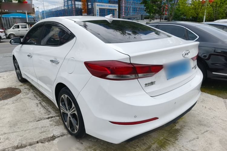 Used Hyundai Elantra (6th Generation / Lingdong) 2018 1.4T Dual-Clutch Xuan Dong · Dynamic Edition Rear Left 45 Deg