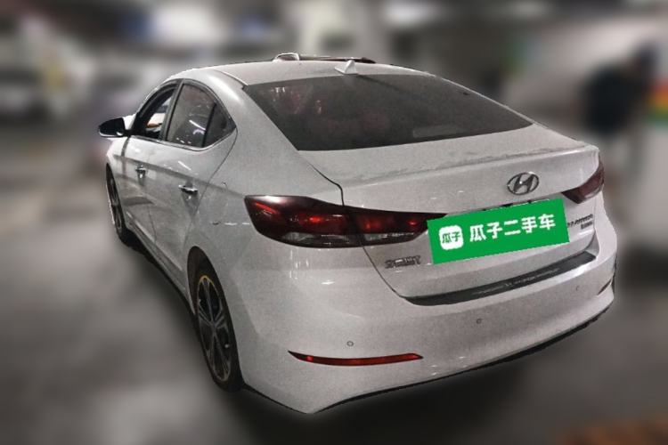 Used Hyundai Elantra (6th Generation / Lingdong) 2018 1.4T Dual-Clutch Xuan Dong · Dynamic Edition Rear Left 45 Deg
